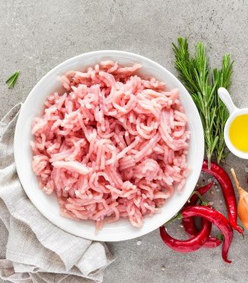 tender chicken mince